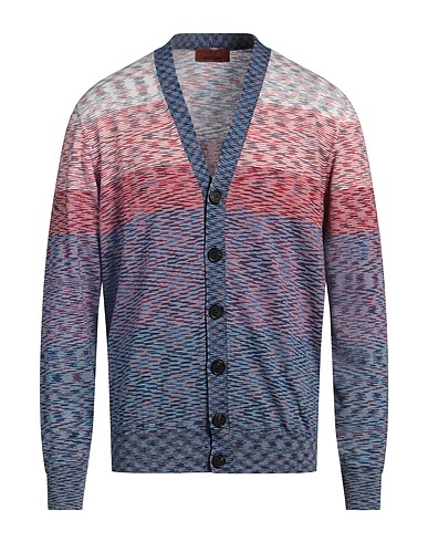 MISSONI Cardigan Blu 100% Cotone
