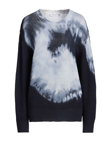 DIOR Cashmere blend Sky blue 100% Cashmere