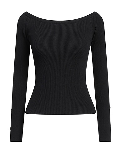 JUCCA Pullover Nero 65% Viscosa, 35% Poliammide