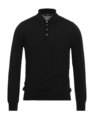 GRAN SASSO Maglia in Cachemire Nero 70% Cachemire, 30% Seta