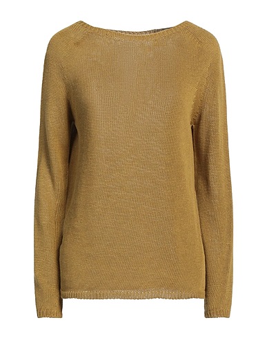 'S MAX MARA Jumper Military green 100% Linen
