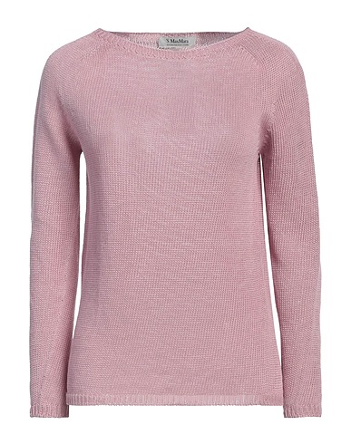 'S MAX MARA Jumper Pink 100% Linen