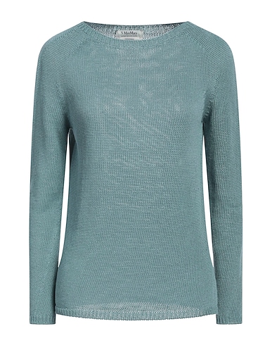 'S MAX MARA Jumper Sage green 100% Linen