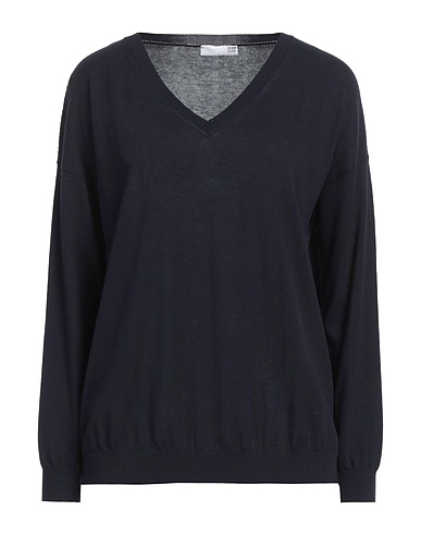 DOUUOD Sweater Midnight blue 70% Cotton, 30% Silk