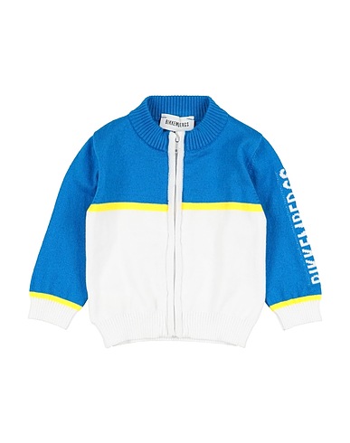 BIKKEMBERGS Cardigan Azzurro 100% Cotone