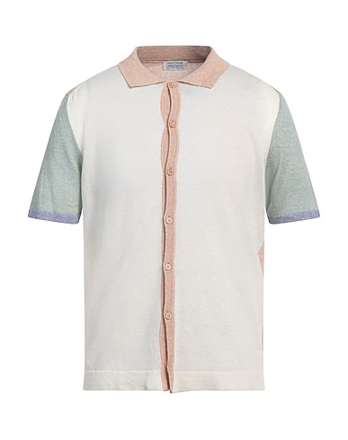 HERITAGE Cardigan Off white 68% Linen, 32% Cotton