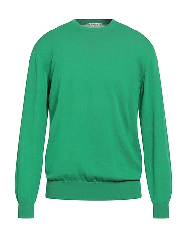KANGRA Pullover Verde 100% Cotone