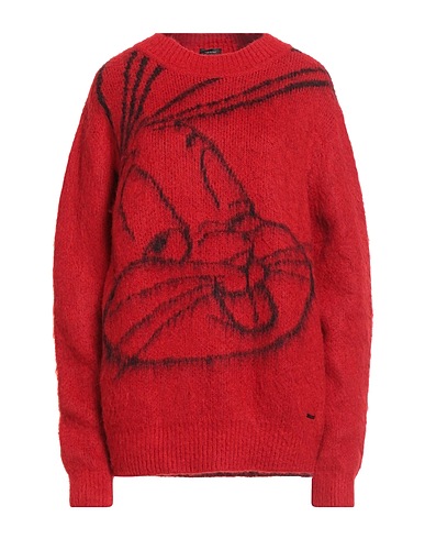 BOSS Jumper LOONEY TUNES X BOSS Red 40% Polyamide, 17% Wool, 16% Polyester, 14% Viscose, 13% Mohair wool