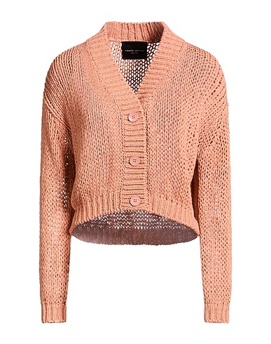 ROBERTO COLLINA Cardigan Salmone 66% Cotone, 34% Poliammide