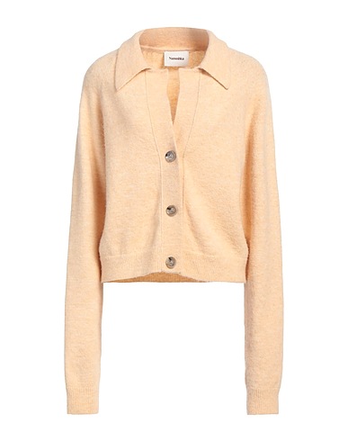NANUSHKA Cardigan Sand 32% Acrylic, 26% Polyamide, 25% Wool, 15% Baby alpaca wool, 2% Elastane