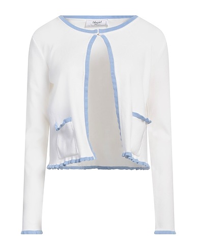 BLUGIRL Cardigan White 70% Viscose, 30% Polyester
