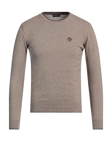 NORTH SAILS Pullover Khaki 35% Poliammide, 30% Lana, 30% Viscosa, 5% Cachemire