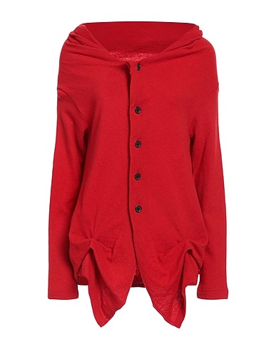 Y'S YOHJI YAMAMOTO Cardigan Red 70% Wool, 30% Nylon