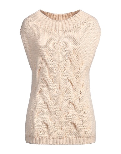SEVENTY VENEZIA Sweater Beige 47% Polyester, 27% Wool, 26% Acrylic
