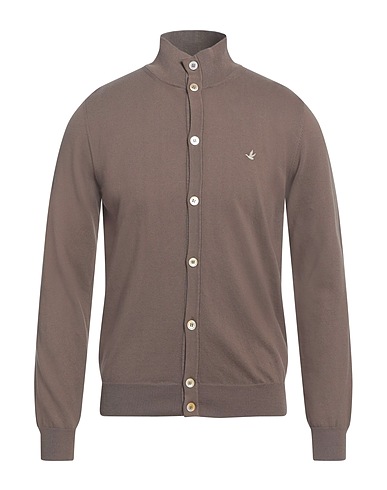 BROOKSFIELD Cardigan Brown 100% Cotton