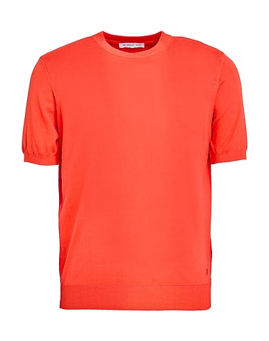 MANUEL RITZ Jumper Orange 100% Cotton