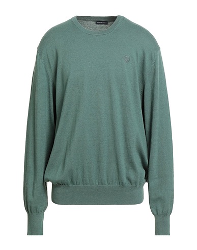 NORTH SAILS Sweater Emerald green 80% Cotton, 20% Wool