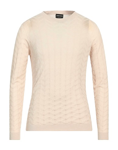 GIORGIO ARMANI Pullover Rosa chiaro 94% Lana Vergine, 6% Poliestere