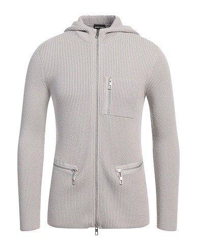 GIORGIO ARMANI Cardigan Light grey 100% Virgin Wool