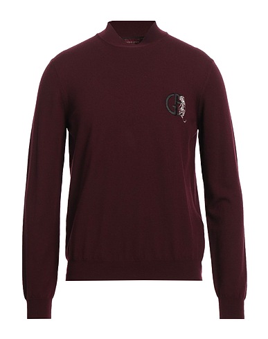 GIORGIO ARMANI Polo neck Burgundy 100% Virgin Wool