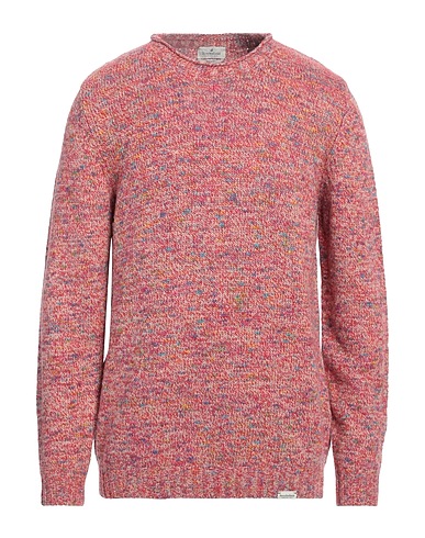 BROOKSFIELD Sweater Red 28% Polyamide, 24% Cotton, 24% Wool, 22% Viscose, 2% Cashmere