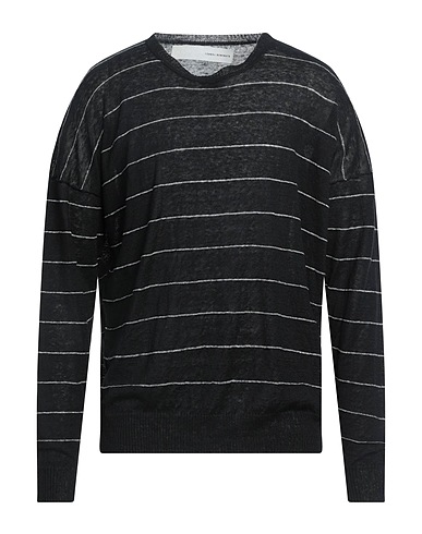 ISABEL BENENATO Sweater Black 100% Linen
