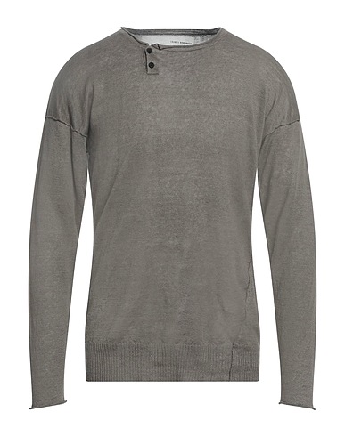 ISABEL BENENATO Jumper Grey 100% Linen