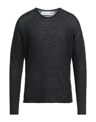 ISABEL BENENATO Sweater Black 100% Linen
