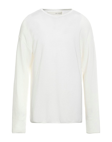 ISABEL BENENATO Jumper Off white 100% Cotton