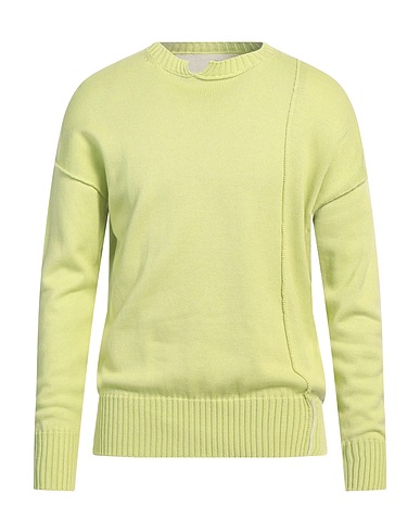 ISABEL BENENATO Jumper Lime green 85% Cotton, 15% Cashmere
