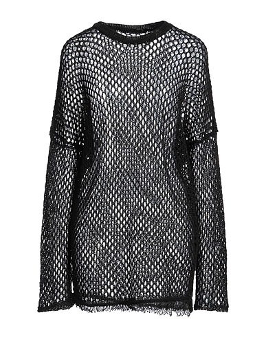 ISABEL BENENATO Jumper Black 100% Linen