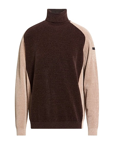 RRD Turtleneck Dark brown 85% Polyester, 15% Elastane