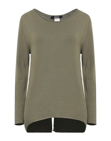 SISTE'S Jumper Military green 79% Viscose, 21% Polyamide