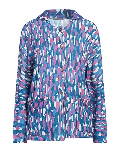 IN BED WITH YOU Cardigan Blue 50% Cotton, 50% Viscose