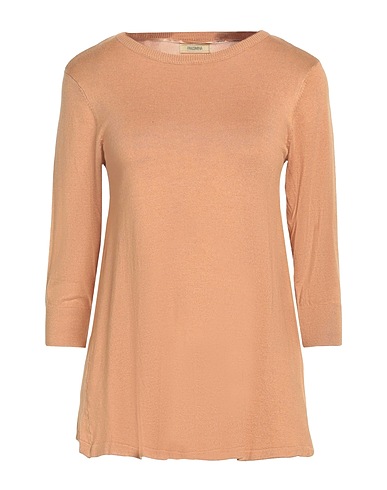 FRACOMINA Jumper Camel 80% Viscose, 20% Nylon