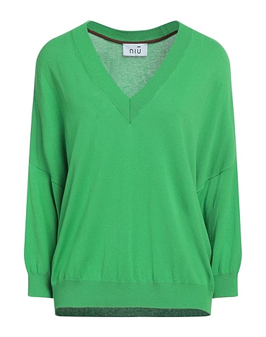 NIŪ Sweater Green 88% Viscose, 12% Polyester