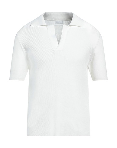 SANDRO Jumper White 70% Cotton, 30% Polyester