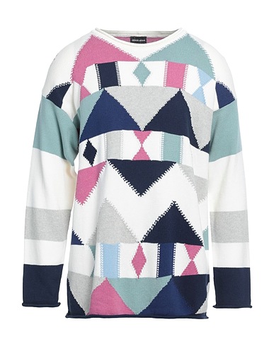 GIORGIO ARMANI Sweater Off white 85% Cotton, 15% Cashmere