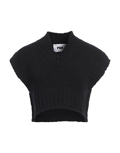 RUS Sweater Black 92% Silk, 8% Polyester