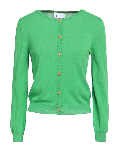 NIŪ Cardigan Green 88% Viscose, 12% Polyester