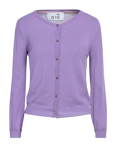 NIŪ Cardigan Mauve 88% Viscose, 12% Polyester