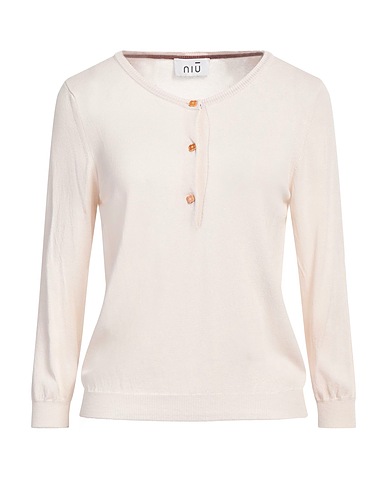 NIŪ Sweater Cream 88% Viscose, 12% Polyester