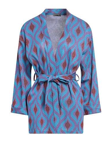 MOKI-B Cardigan Purple 63% Polyester, 17% Polyamide, 13% Viscose, 4% Elastane, 3% Textile fibres