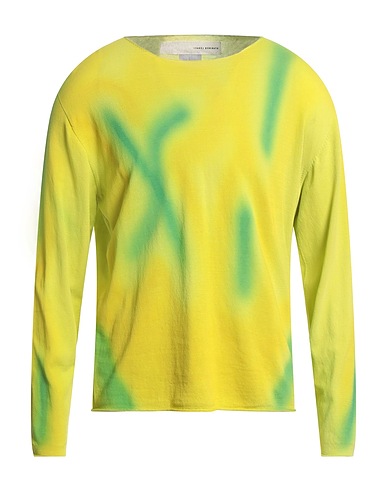 ISABEL BENENATO Jumper Lime green 100% Cotton