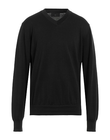 LIU •JO MAN Jumper Black 100% Cotton