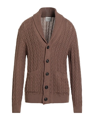 CIRCOLO 1901 Cardigan Light brown 100% Virgin Wool
