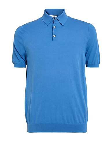 BALLANTYNE Sweater Light blue 100% Cotton