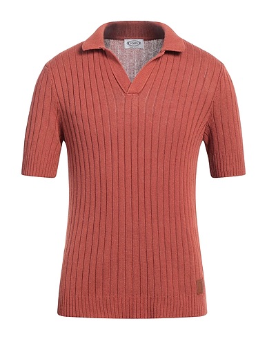 TOD'S Jumper Brown 80% Cotton, 20% Linen