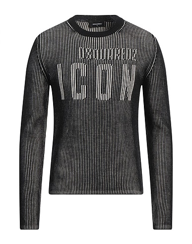 DSQUARED2 Jumper Black 61% Wool, 39% Cotton