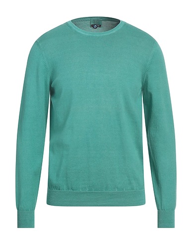 HERITAGE Jumper Green 100% Cotton